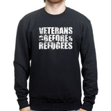 Veterans Before Refugees Sweatshirt Style001