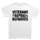 Veterans Before Refugees Men's T-shirt Style001