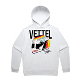 Vettel Big Helmet Hoodie