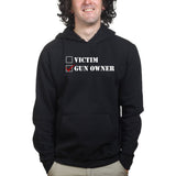Victim or Gun Owner Mens Hoodie