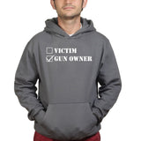 Victim or Gun Owner Mens Hoodie Style001
