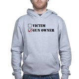 Victim or Gun Owner Mens Hoodie