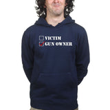 Victim or Gun Owner Mens Hoodie Style001