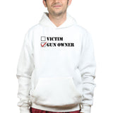 Victim or Gun Owner Mens Hoodie Style001