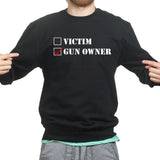 Victim or Gun Owner Mens Sweatshirt Style001