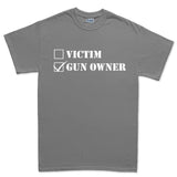 Victim or Gun Owner Mens T-shirt Style001