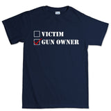 Victim or Gun Owner Mens T-shirt