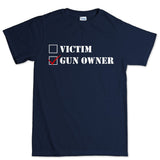 Victim or Gun Owner Mens T-shirt Style001