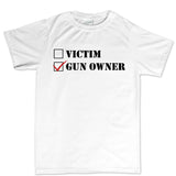 Victim or Gun Owner Mens T-shirt Style001