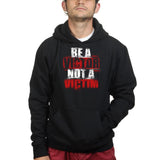 Unisex Victor Not Victim Hoodie Style001