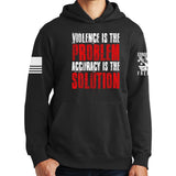 Violence Is The Problem Hoodie Style001
