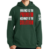 Violence Is The Problem Hoodie Style001
