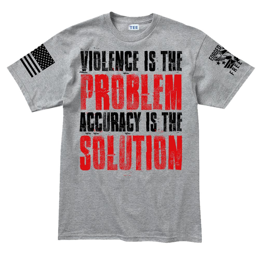 Violence Is The Problem Men's T-shirt