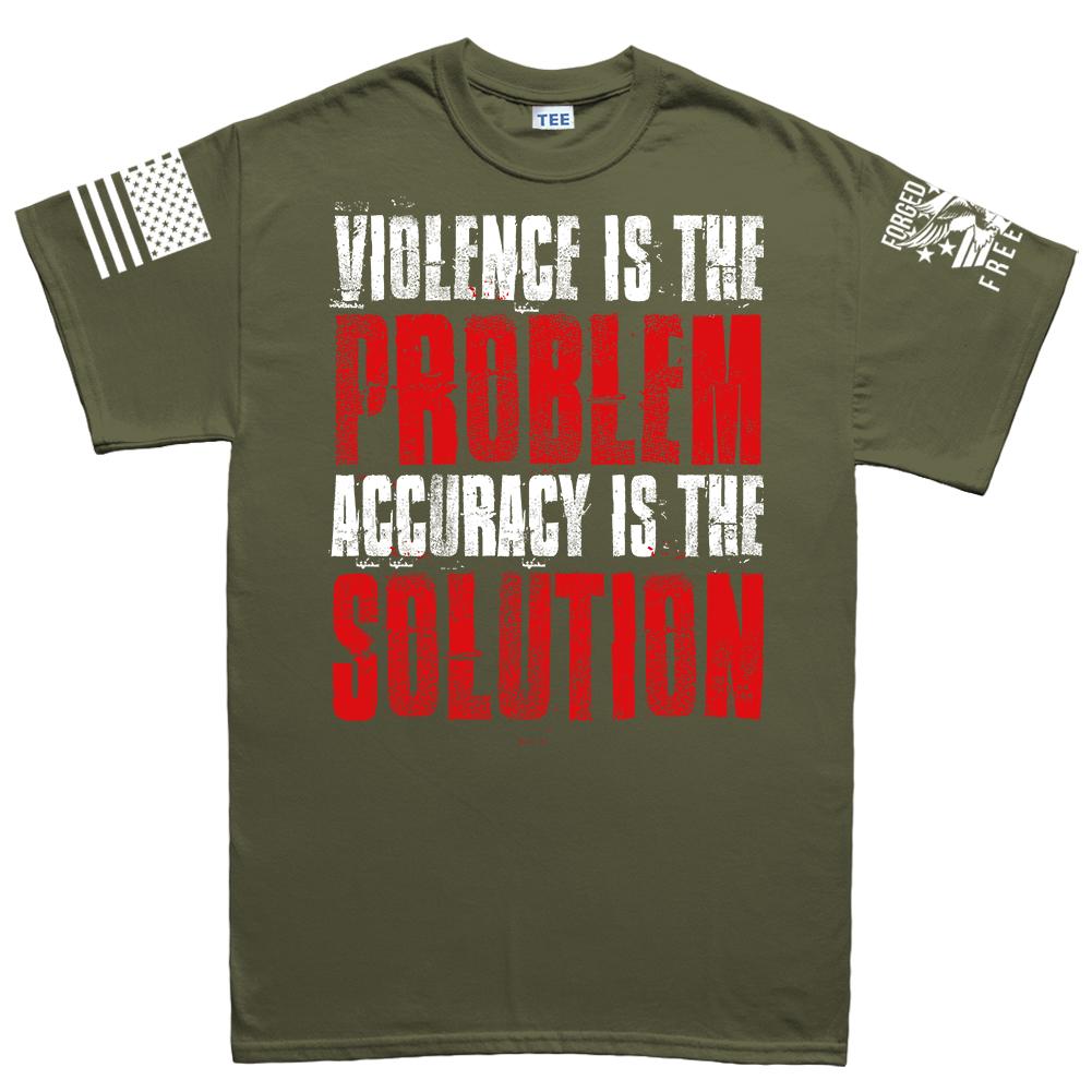 Violence Is The Problem Men's T-shirt