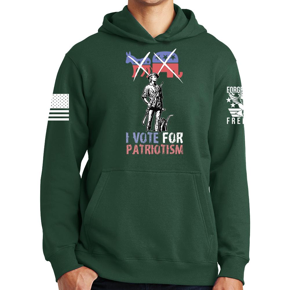Vote for Patriotism Hoodie