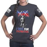 Vote for Patriotism Ladies T-shirt Style001