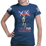 Vote for Patriotism Ladies T-shirt Style001
