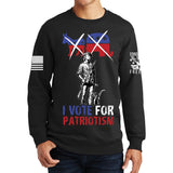 Vote for Patriotism Sweatshirt Style001