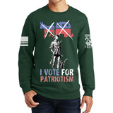 Vote for Patriotism Sweatshirt Style001