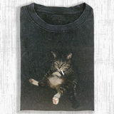 WACKY CAT TEE Style002
