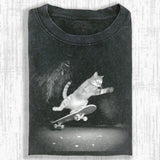 WACKY CAT TEE Style007