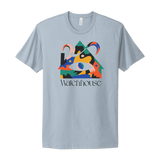 Abstract [BLUE] T-shirt