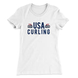 USA Curling Women's T-Shirt