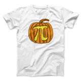 Pumpkin Pi Funny Thanksgiving Men/Unisex T-Shirt