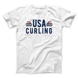 USA Curling Men/Unisex T-Shirt