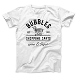 Bubbles Shopping Carts Men/Unisex T-Shirt