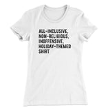 All Inclusive Holiday Themed Women's T-Shirt