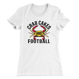 Crab Cakes and Football Women's T-Shirt