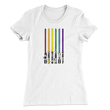 Lightsaber Color Rainbow Women's T-Shirt