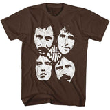 The Who - Faces - American Classics Adult Short Sleeve T-Shirt