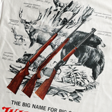 WINCHESTER 'BIG GAME' HEAVYWEIGHT WHITE T-SHIRT