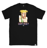 STREET FIGHTER - 'Continue? Guile' T-Shirt - Black