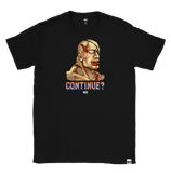 STREET FIGHTER - 'Continue? Sagat' T-Shirt - Black