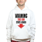 Unisex Warning Loaded Gun Hoodie Style001