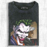 WASHED COTTON CLOWN T-SHIRT Style002