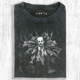 WASHED COTTON CLOWN T-SHIRT