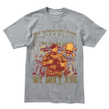 Men's We Don't Run T-shirt Style001
