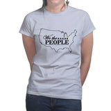 We the People Map Ladies T-shirt