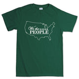 We the People Map Mens T-shirt