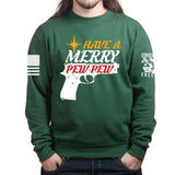 We Wish You A Merry Pew Pew Sweatshirt Style001