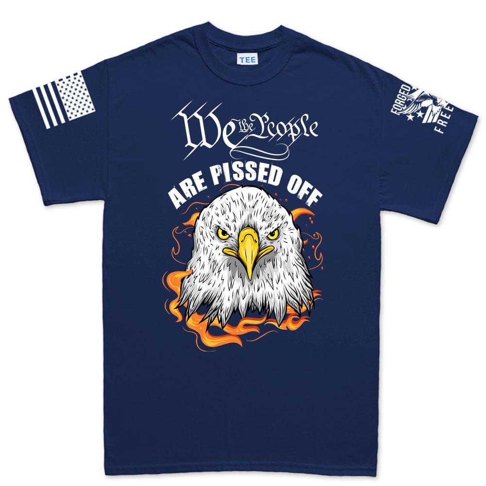 Mens We The People Are Pissed Off  T-shirt Style001