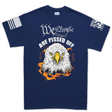 Mens We The People Are Pissed Off  T-shirt Style001