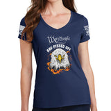 Ladies We The People Are Pissed Off V-Neck T-shirt Style001