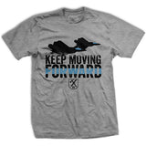 Keep Moving Forward (Air Force) T-Shirt Style001