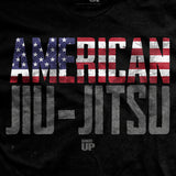 American Jiu Jitsu Flag T-Shirt Style001