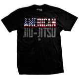 American Jiu Jitsu Flag T-Shirt Style001